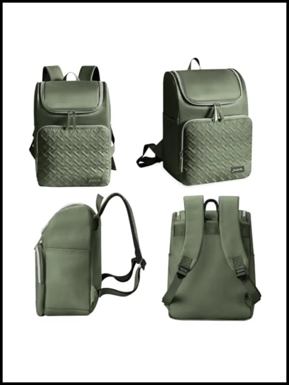 Insulated Leak Proof Cooler Backpack Holds 33 Cans Waterproof